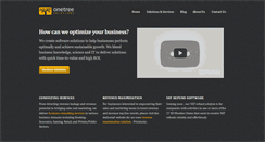 Desktop Screenshot of onetree-solutions.com